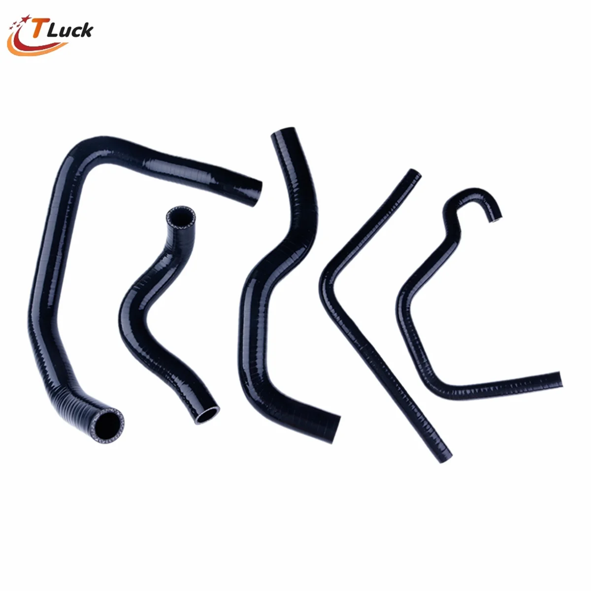 

5PCS For Kawasaki Ninja ZX6R ZX 600 1998-2002 Silicone Radiator Water Coolant Tube Pipe Hose Kit High Quality