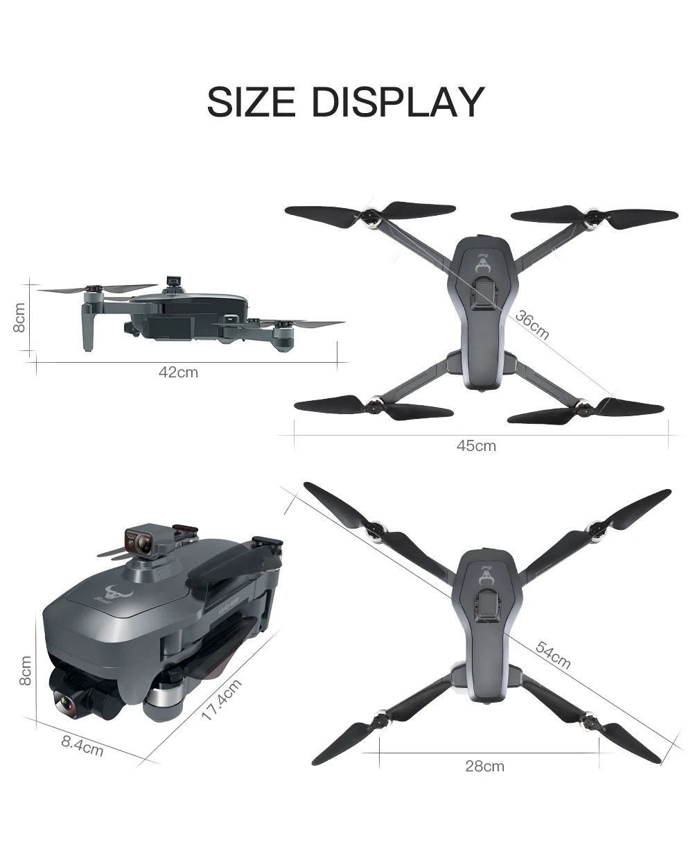 Latest ZLL Beast3 SG906 MAX GPS RC Drone with 4K Camera 3-axis Gimbal Obstacle Avoidance Function Brushless Motor 5G WiFi FPV