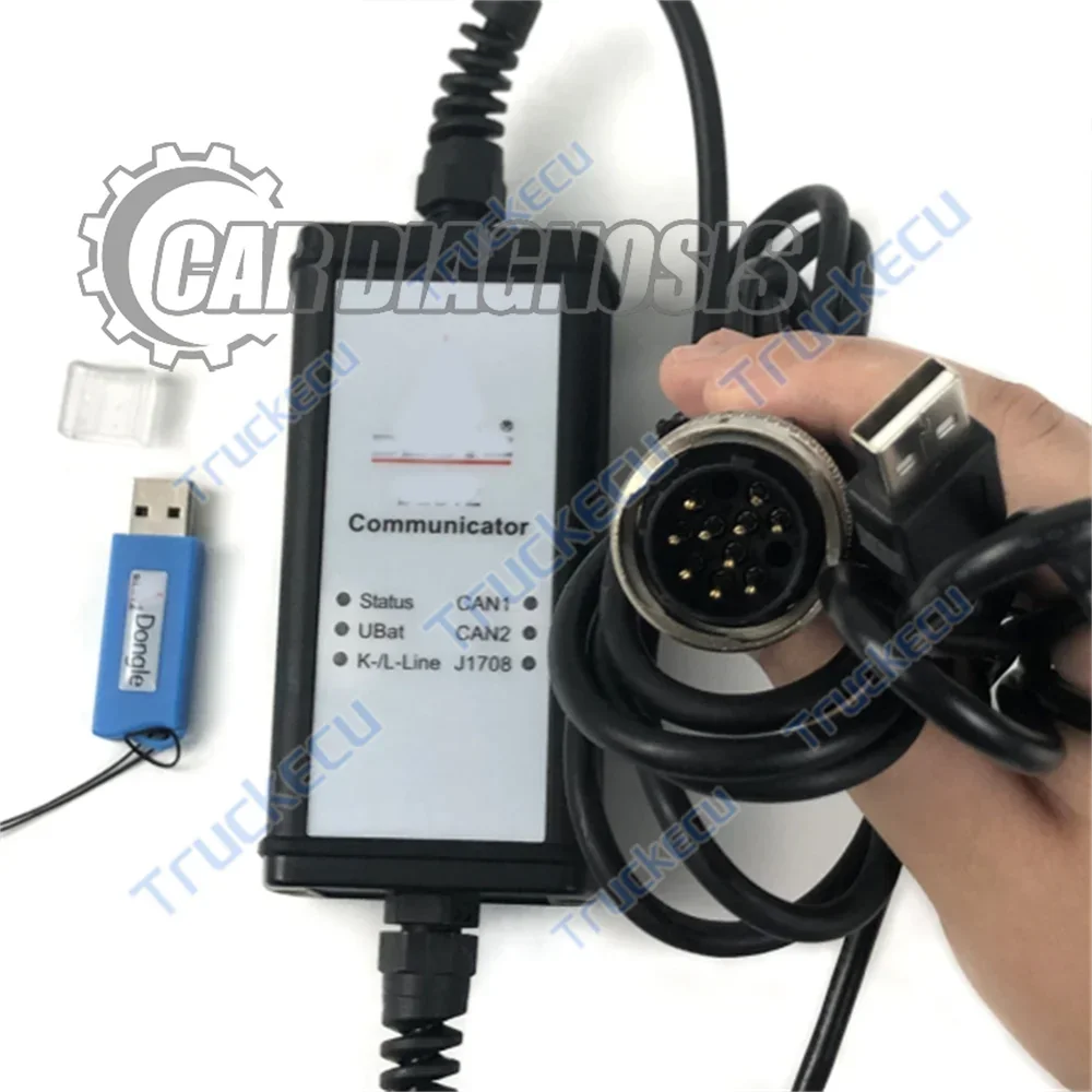 for Deutz Diagnostic Scanner Tool Decom SerDia 4.0 Software Support CAN K/L-Line EMR for Deutz DECOM Controllers Diagnosis kit
