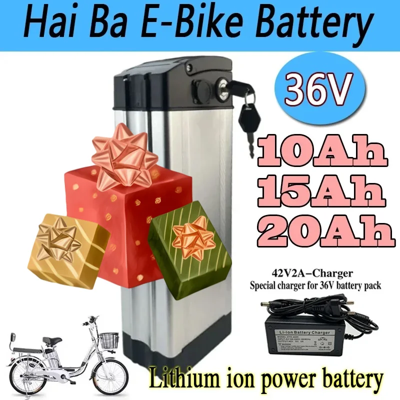 

suitable For Haiba MiFa GW20 750W folding bicycle 36V electric bicycle lithium-ion battery pack 10/15/20Ah