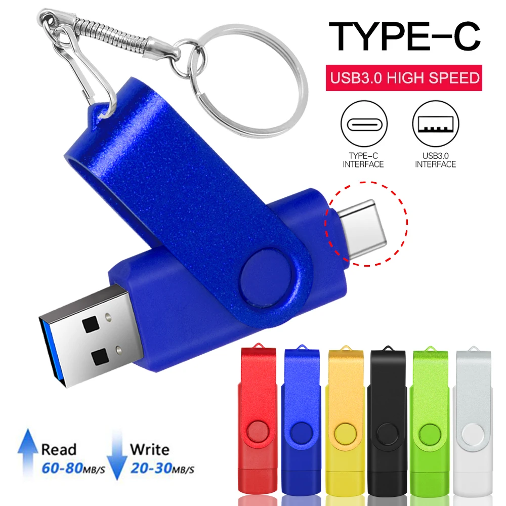 

Металлический OTG 2 в 1 usb-флеш-накопитель Тип C 128 ГБ 128 usb-накопитель 4 ГБ 8 ГБ 32 ГБ 64 ГБ usb-накопитель