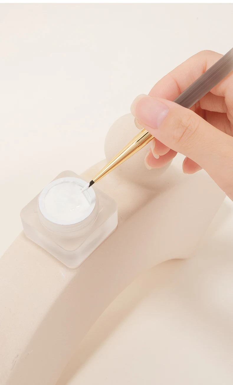 RS Nail Art Malerei Pinsel Acryl Linien Stift Streifen Gitter Blume Schmetterling Zeichnung Aquarell Pinsel DIY Design Maniküre Werkzeuge – Detail 8