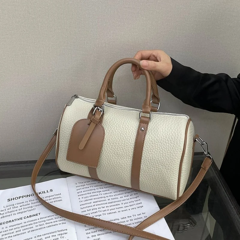 

2025 Новая высококачественная женская кожаная сумка, роскошный бренд, известный дизайнер, модный винтажный Париж ​