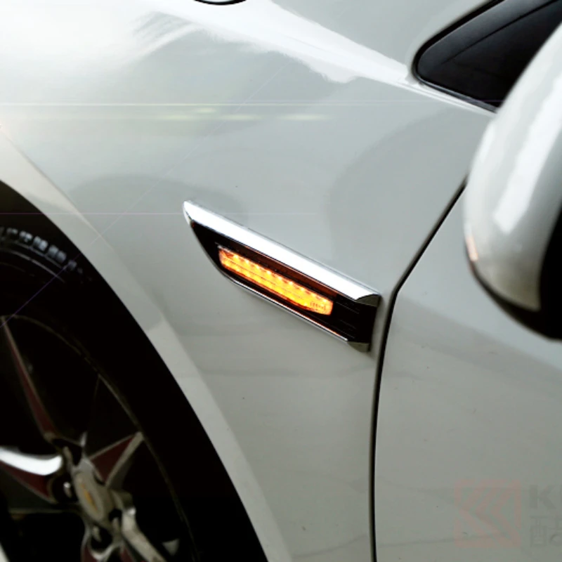 مصباح إشارة إنعطاف جانبي ليد للسيارة ، مصباح تحذير لشيفروليه ، تشيفي كروز ، طقم مصباح ، إكسسوارات ، 2.