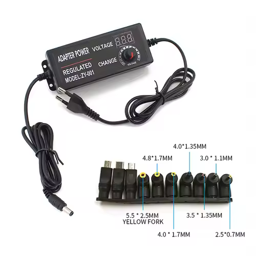 AC DC Adjustable Adapter 12V Volt LED Display Screen Power Supply 220V TO 3V 5V 9V 12V 24V 36V With DC Jack Connector Plug - Image 10