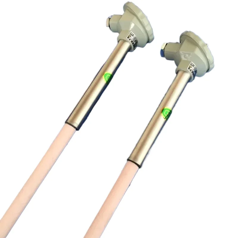 High alumina corundum tube K high temperature ceramic thermocouple 0-1300 degree WRN-130 temperature sensor probe