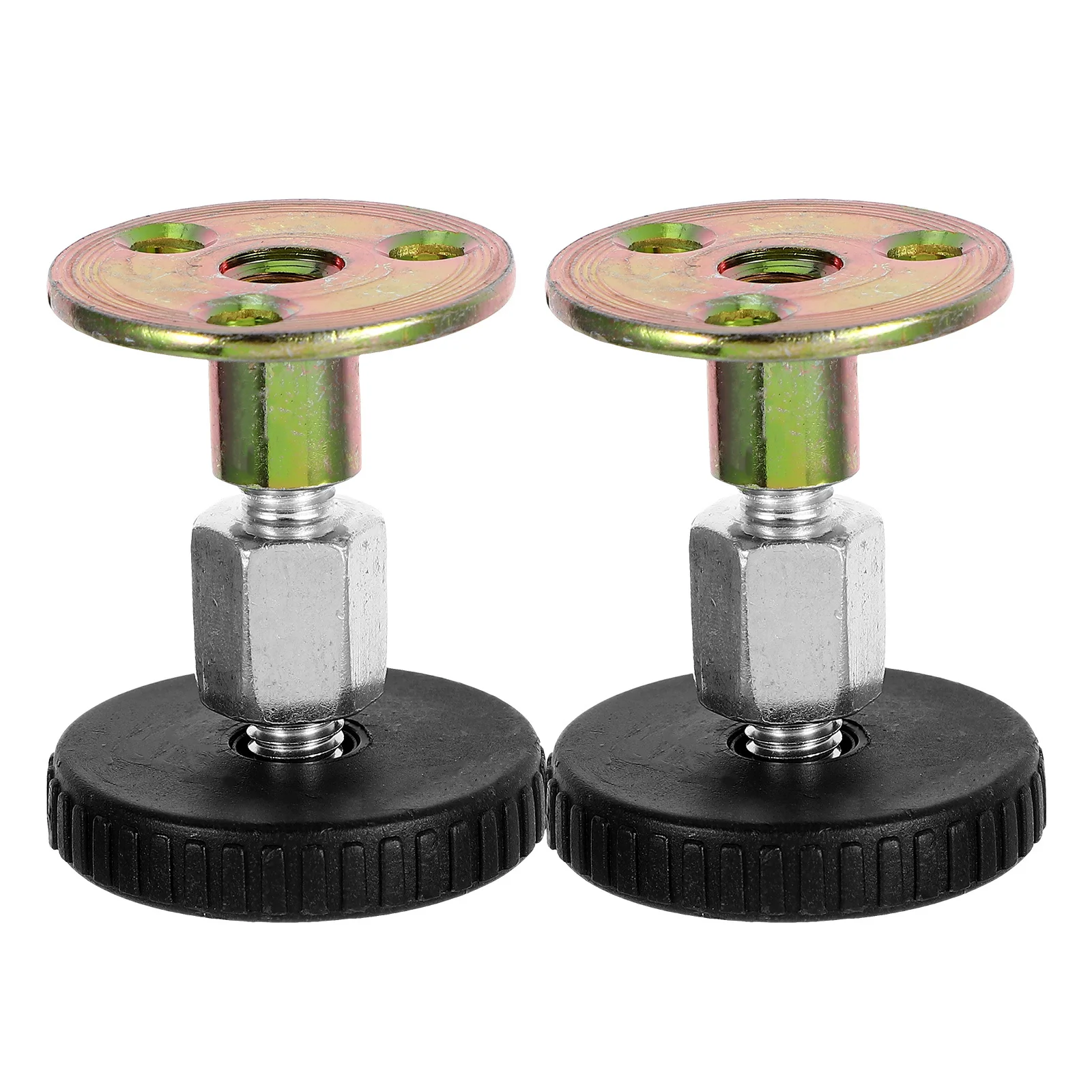 

2Pcs Black Bed Headboard Fixer Anti-Shake Stabilizer Anti-Collision Bed Frame Support Tool for Home Hotel Headboard Hardware