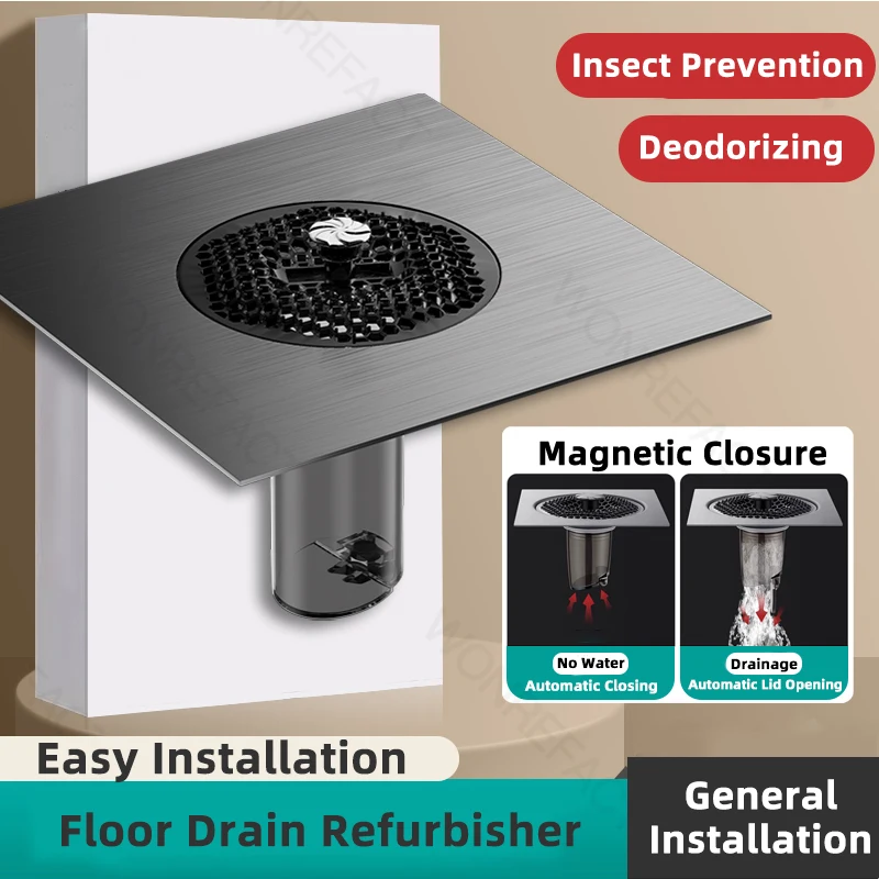 Floor Drain Renovator Anti Odor Sewer Anti Backflow Device Sealing Cap Sealing Device Anti Backflow Water Filter