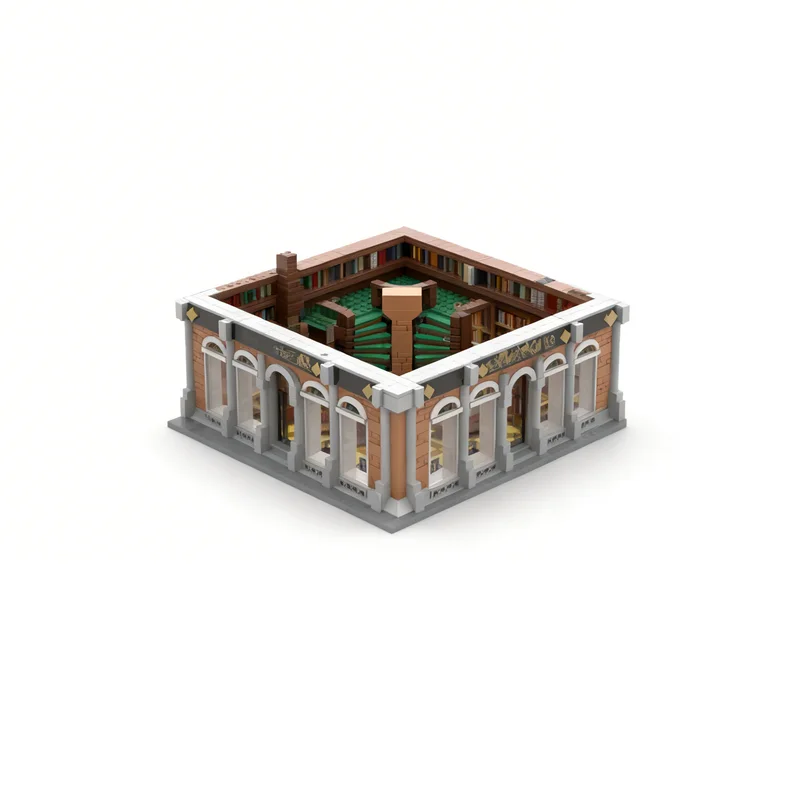 5956pcs MOC Creator Creator Expert The Grand Book Shop Model Building Blocks Toys Architecture Christmas Gift Assemble Display