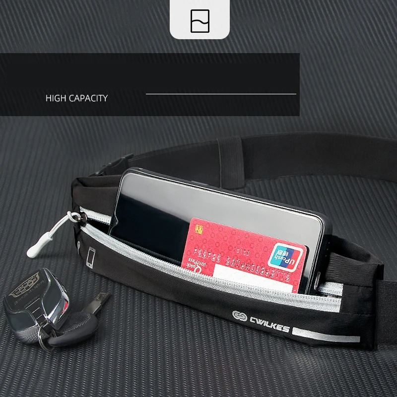 Running Bag Women Waterproof Jogging Belt Bag Cell Mobile Phone Bag for Running Men Gym Waist Bag Pouch Run Sports Fanny Pack