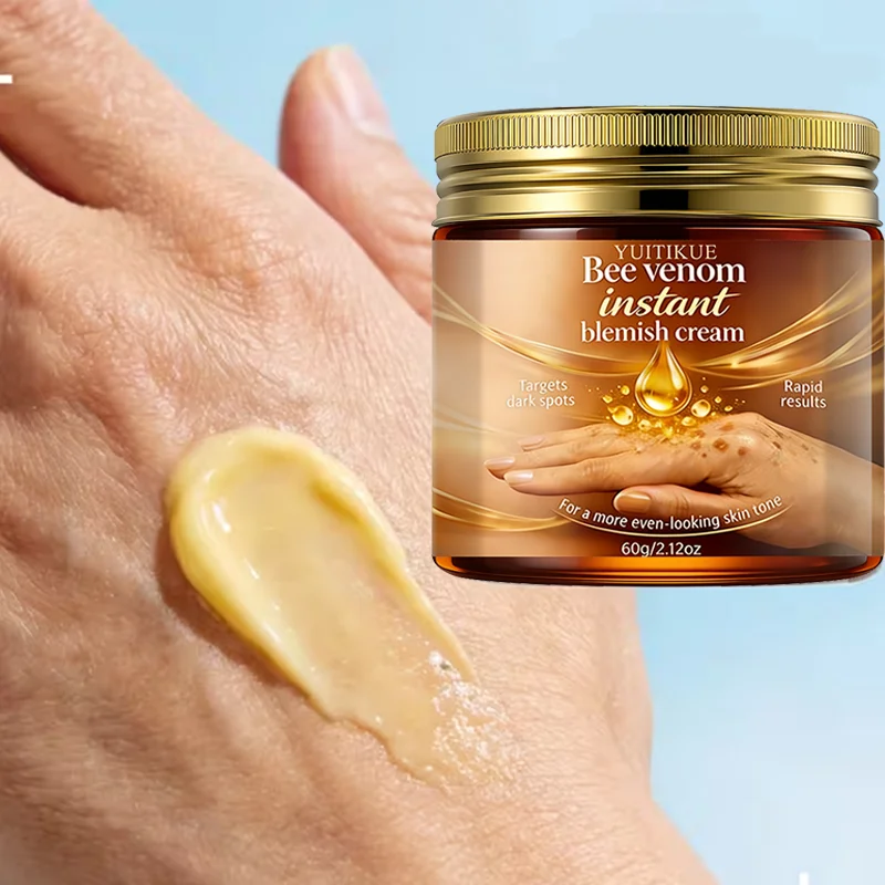 YUITIKUE Bee Venom Blemish Cream - Target Dark Spots & Discoloration, Rapid Results for Even, Bright Skin 60g