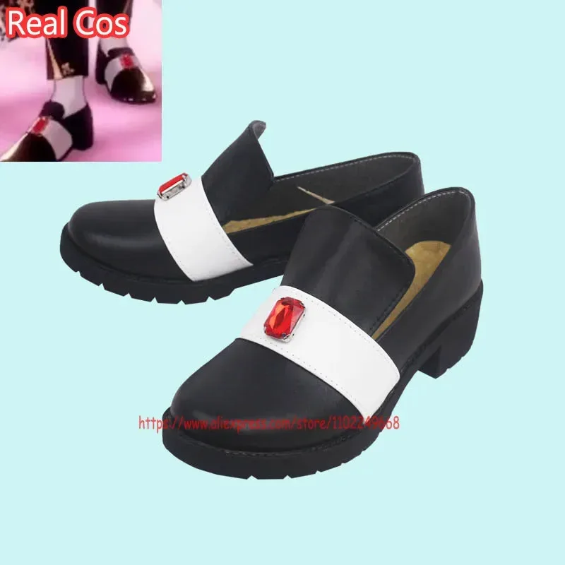 

RealCos Ensemble Stars Valkyrie Itsuki Shu Kagehira Mika Обувь для косплея Сапоги Хэллоуин Косплей Костюм Аксессуар