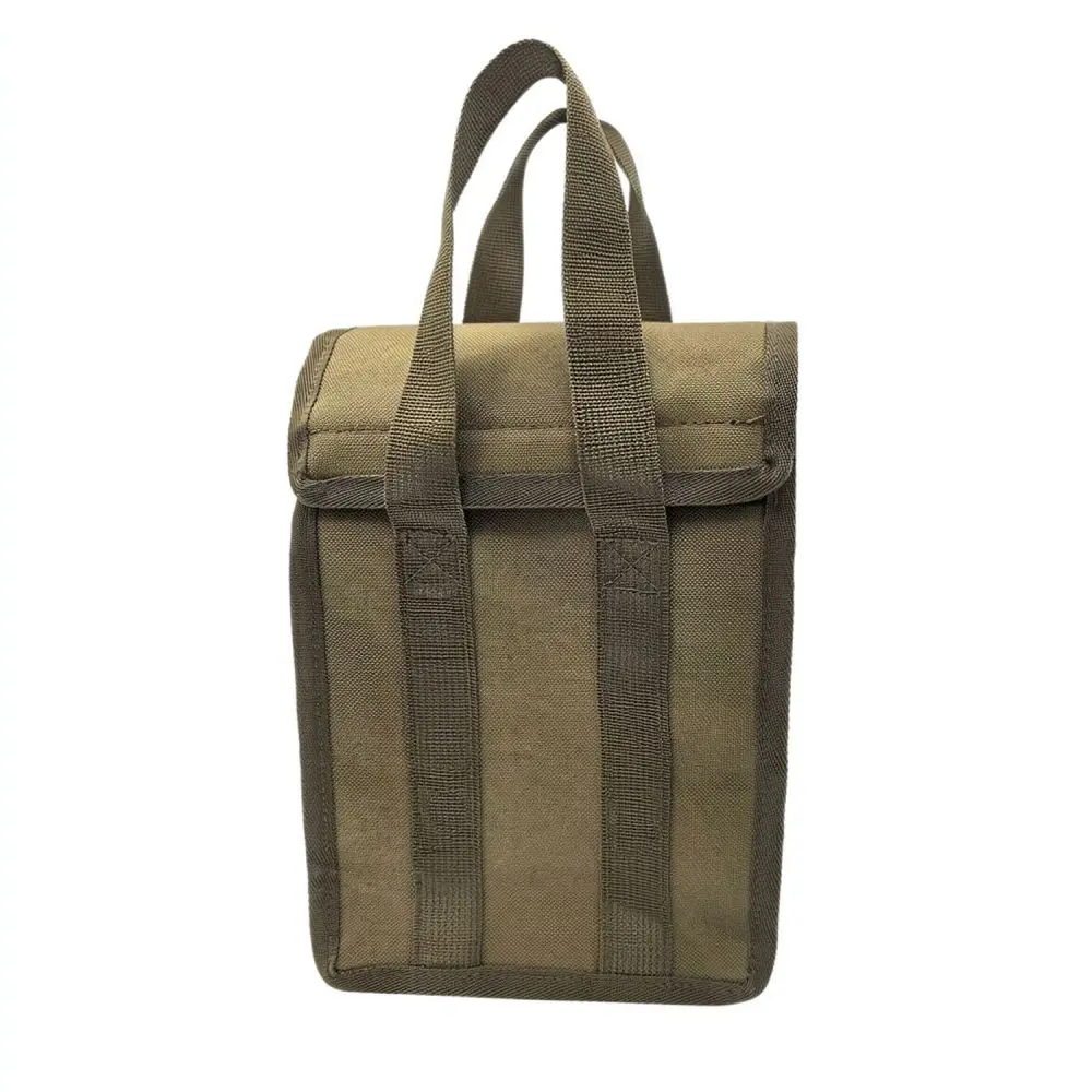 Portable Camping Gas Cylinder Storage Pouch Protective Cover Outdoor Cooking Stove Fuel Tank Bag Durable Hiking Organizer