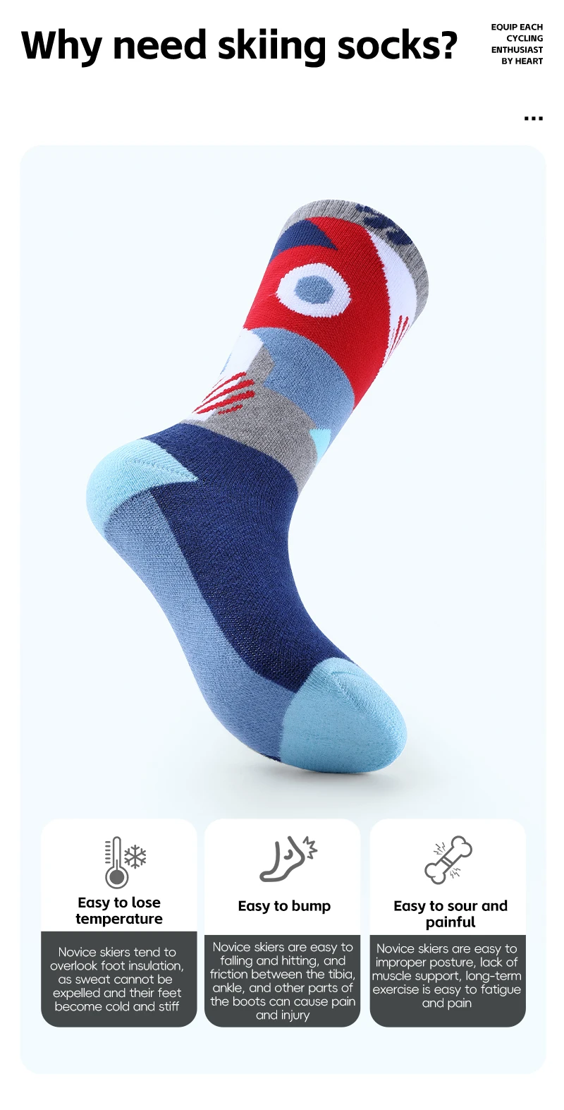 WEST BIKING Thermosocken aus Merinowolle für Jungen und Mädchen, feuchtigkeitsableitend, verdickt, warm, Ski, Wandern, Dämpfung, Kompressions-Sportsocken – Detail 5