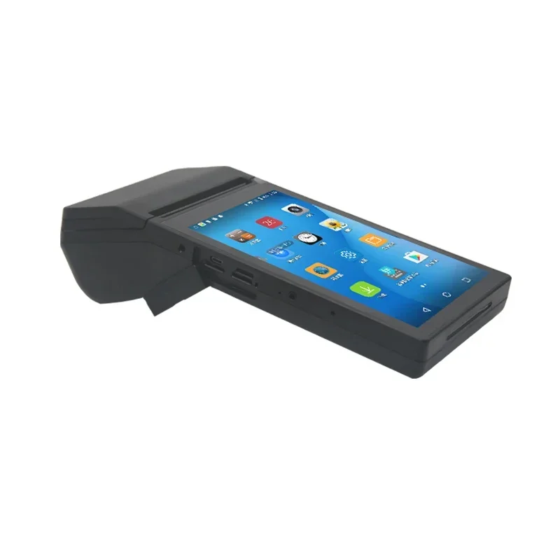 

Android Handheld POS-Terminal 7'' HD Screen With 80mm Bulit-in Thermal Receipt &Label Printer Support NFC And QR Code Scanner