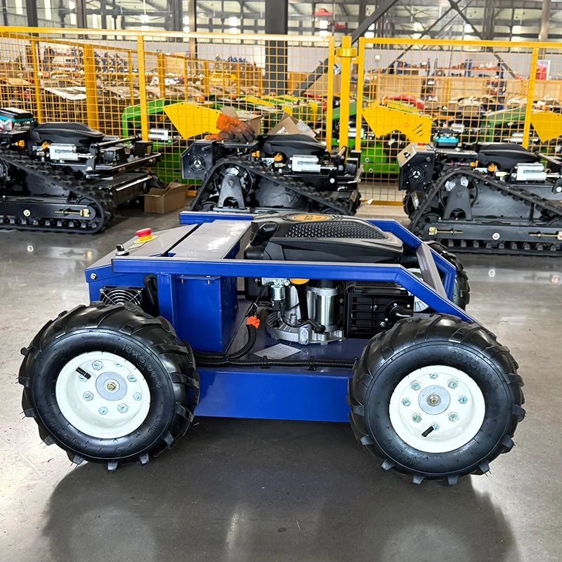 

Customized Free Shipping zero Turn New System Automatic Grass Cutter Remote Control Wheel Lawn Mower