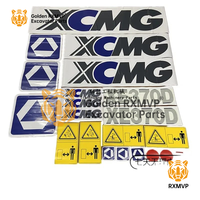 For XCMG XE60/75/150/200/370C/D 215/260CA full vehicle stickers logos counterweight stickers excavator