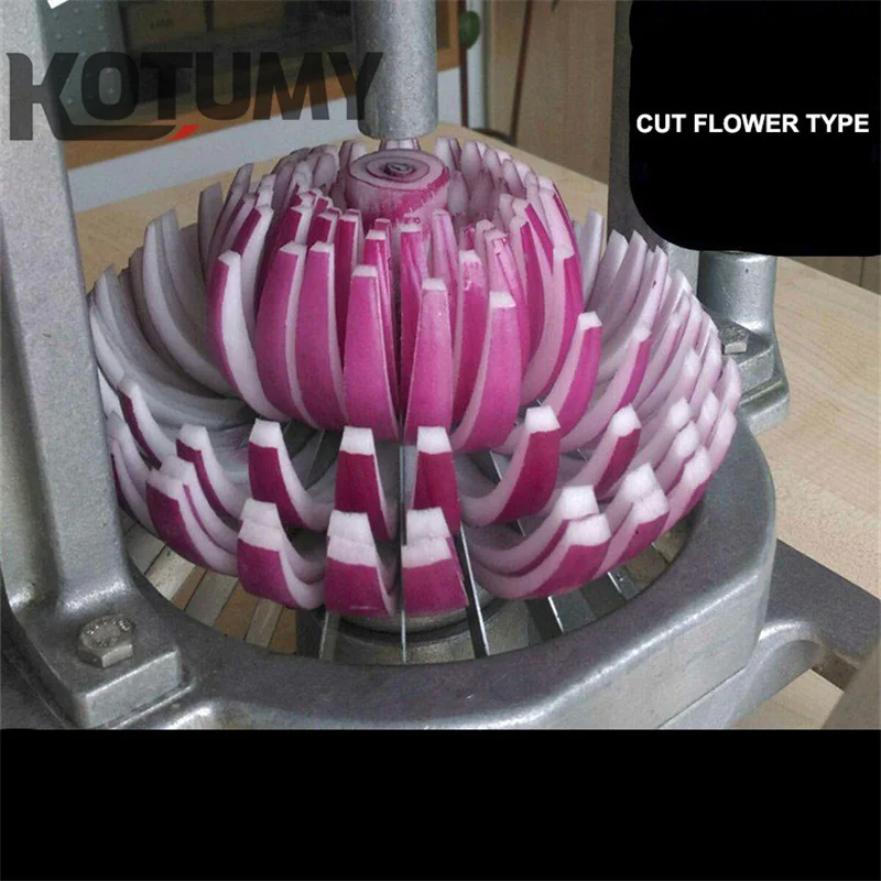 Commercial Manual Blooming Onion Cutter Machine Stainless Steel Onion Blossom Cutting Maker For Restaurant Fried Onion Flower