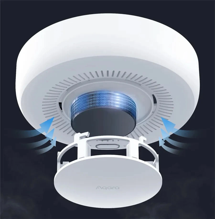 Aqara Smoke Detector Sensor Fire Alarm Monitor Zigbee 3.0 Sound Alert Home Security Work With Xiaomi Mijia Home APP Homekit