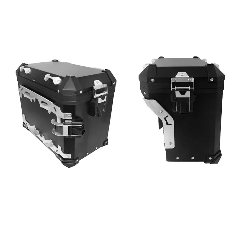 Aluminium Side Box R1200gs 1250gs adv Tail boxes for bmw original racks rear panniers (Left & Right side = 2 pieces=1 Pair)