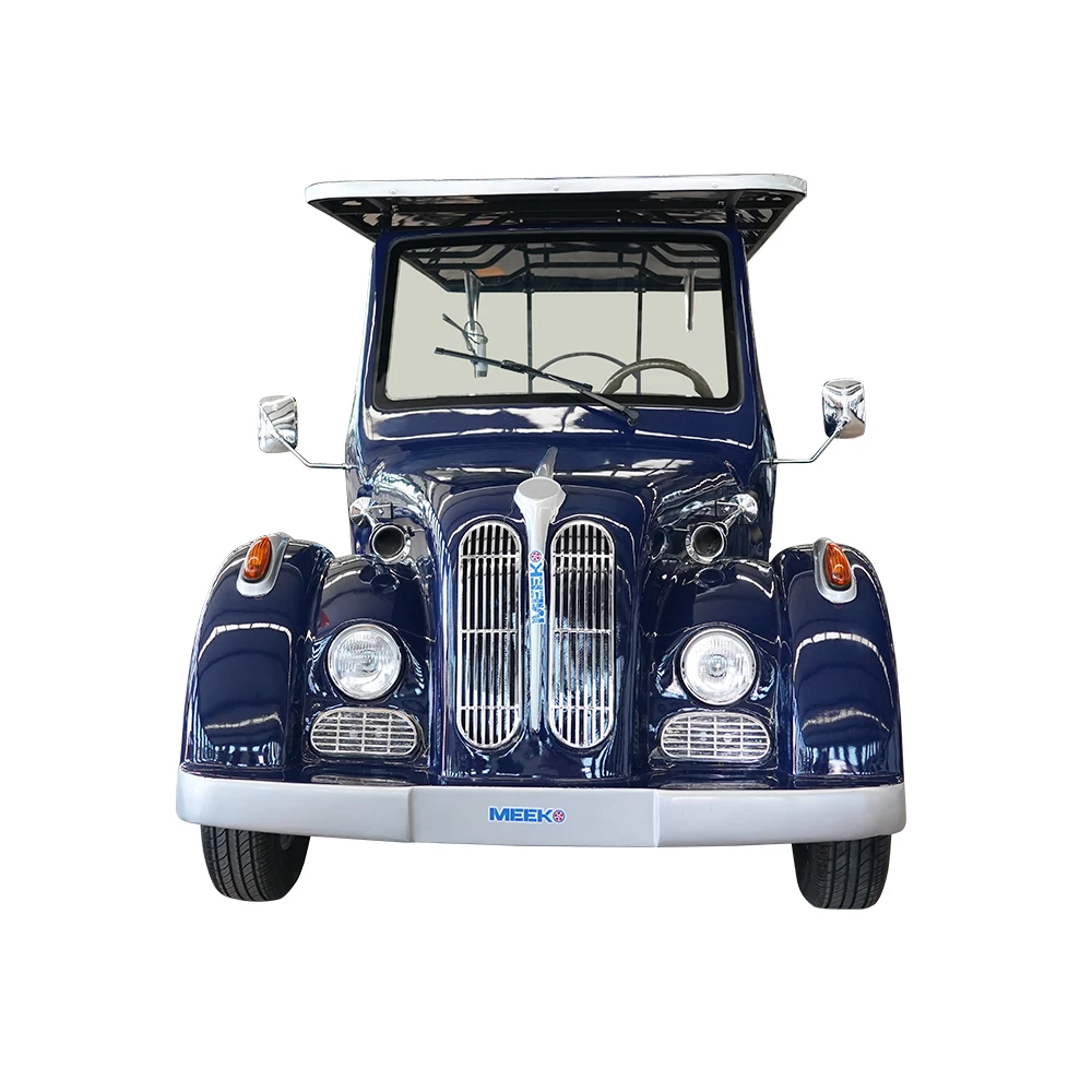 Retro Classic Car 8-seater Sightseeing Vehicle  72V/150A Lithium Battery Reversing Camera and In-vehicle Intelligent System