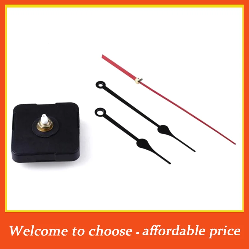 1 Set Hanging DIY Quartz Watch Silent Wall Clock Movement Quartz Repair Movement Clock Mechanism Parts Clock Parts With Needles'