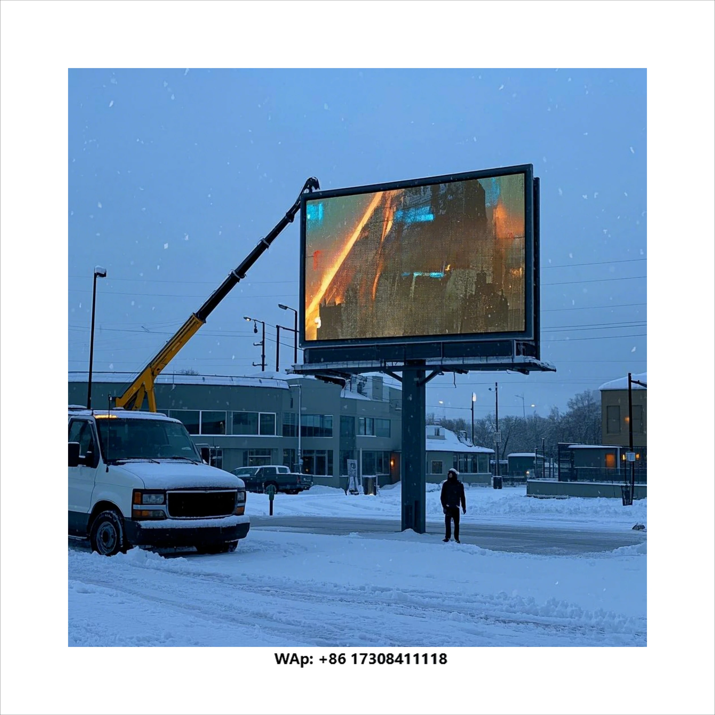 RAYBO P5 P6 P8 P10 Outdoor Fixed Led Display Screen High Refresh Large Digital Billboard Advertising Full Color LED Screen