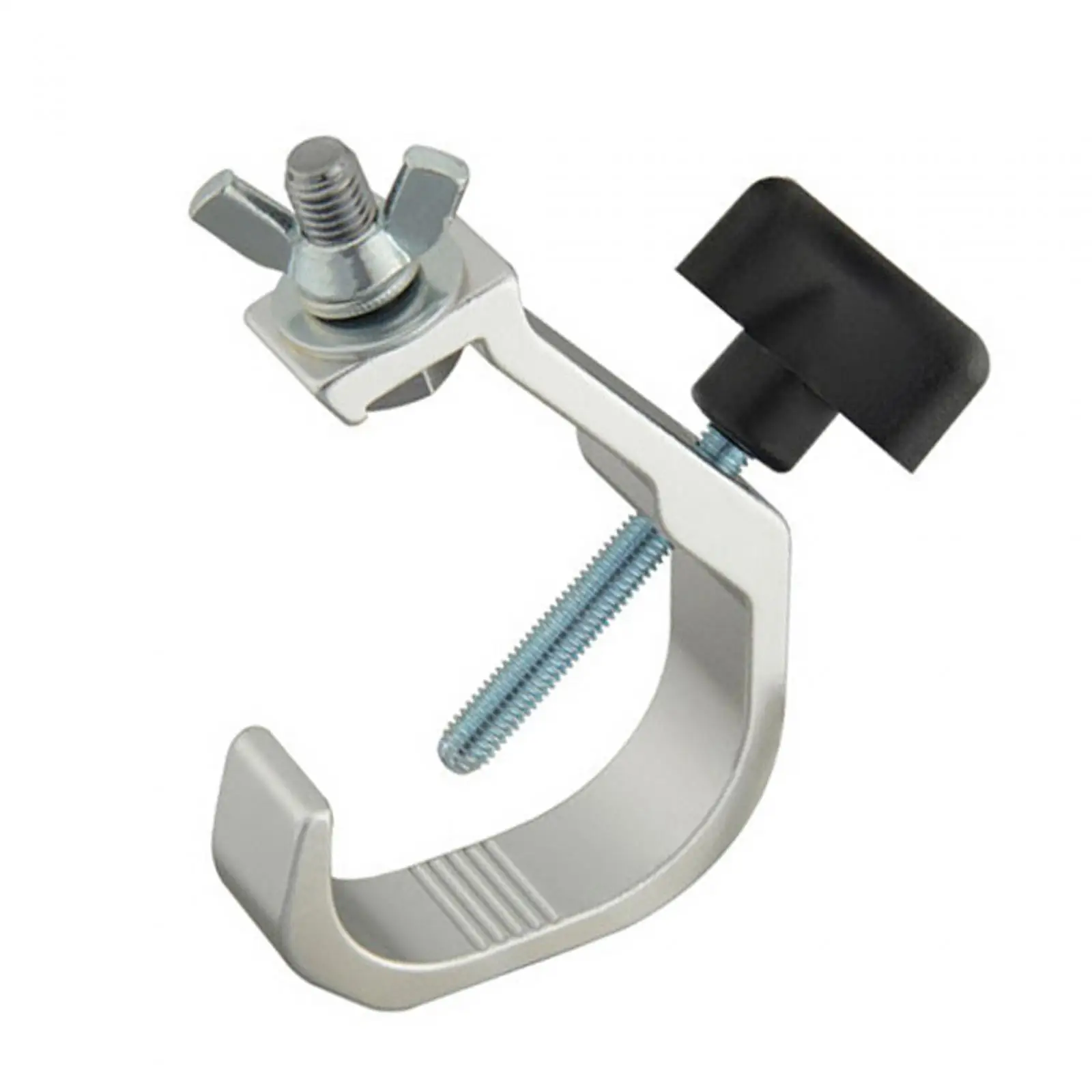 DJ Light Clamp Swivel Clamp Heavy Duty Easily Install Stage Hook Clamp for Arm