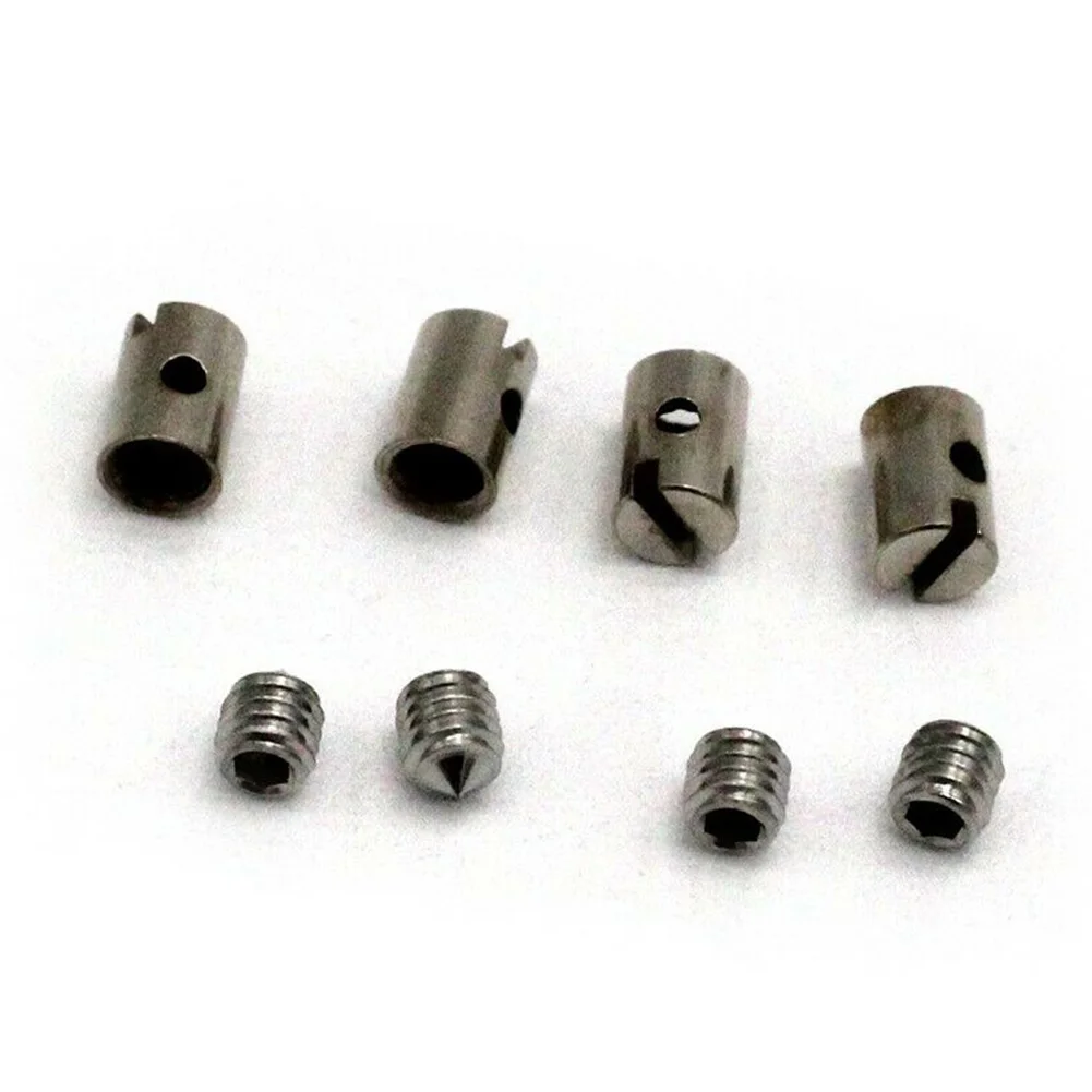 Scooter Maintenance Eight Pack of Reliable Brass Solderless Connectors Compatible with Standard Throttle Cables (5mm)