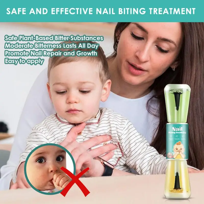 10ml เด็ก Anti-กัดเล็บขมเล็บน้ําไม่มีกัดหนังกําพร้าไม่เล็บกัด Care ปลอดสารพิษหยุดกินเล็บ