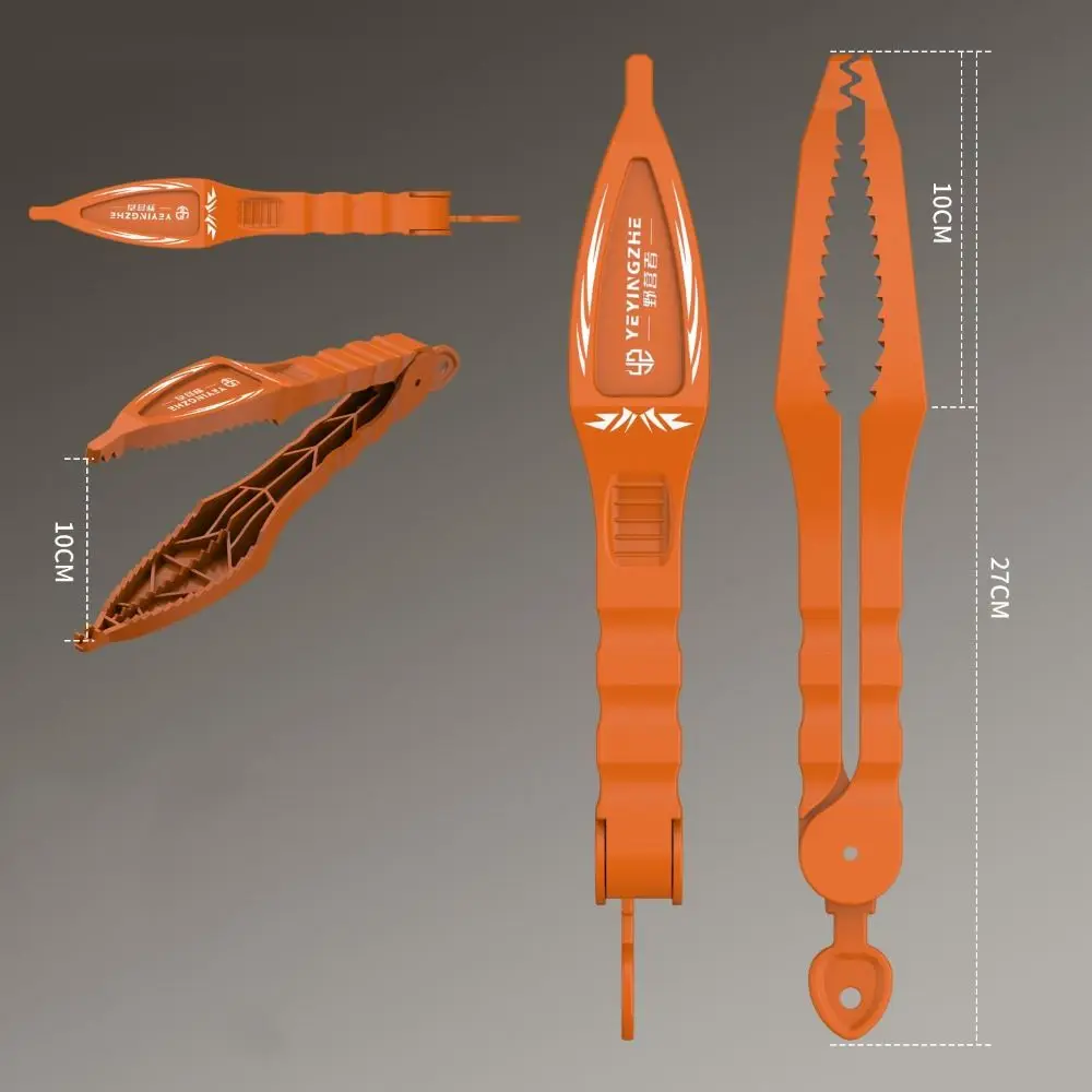 

Durable Nylon Fishing Pliers Black Blue Orange Grip Tool Fish Grabber Pliers Grip Tackle Holder Fishing