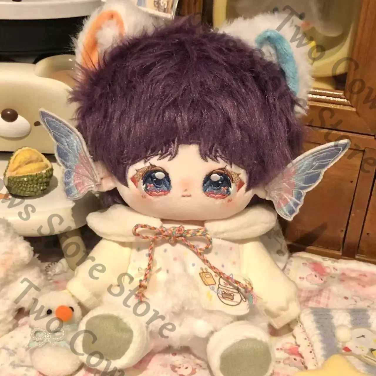 

Love and deepspace colleagues Rafayel attribute 20cm cute Naked Dress-up Cotton Doll cartoon High Quality Birthday gift