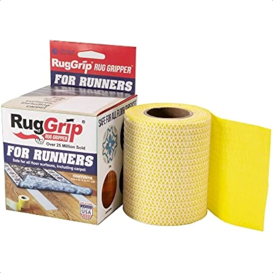 

per Tape for Area Rugs and Runners 4" x25ft