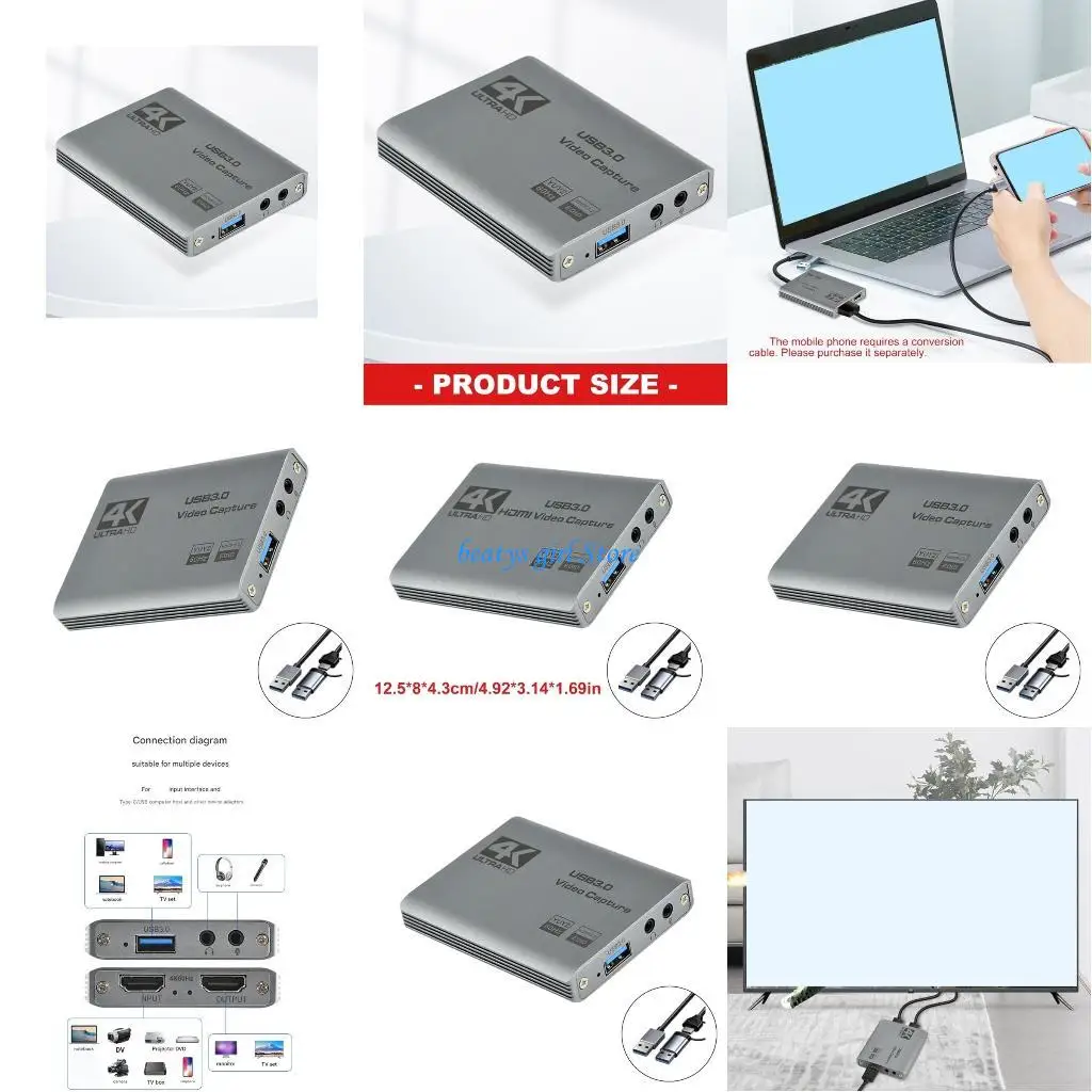 

C7AB 1080P 60Hz USB Card Featuring Cycle off Plugs Play Operation Low latency