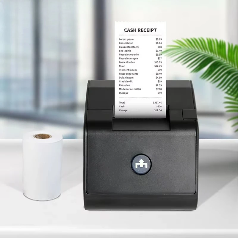 Impresora Térmica de Recibos de 58 mm, Impresora Térmica USB, Bluetooth/Wifi, Impresora de Recibos POS
