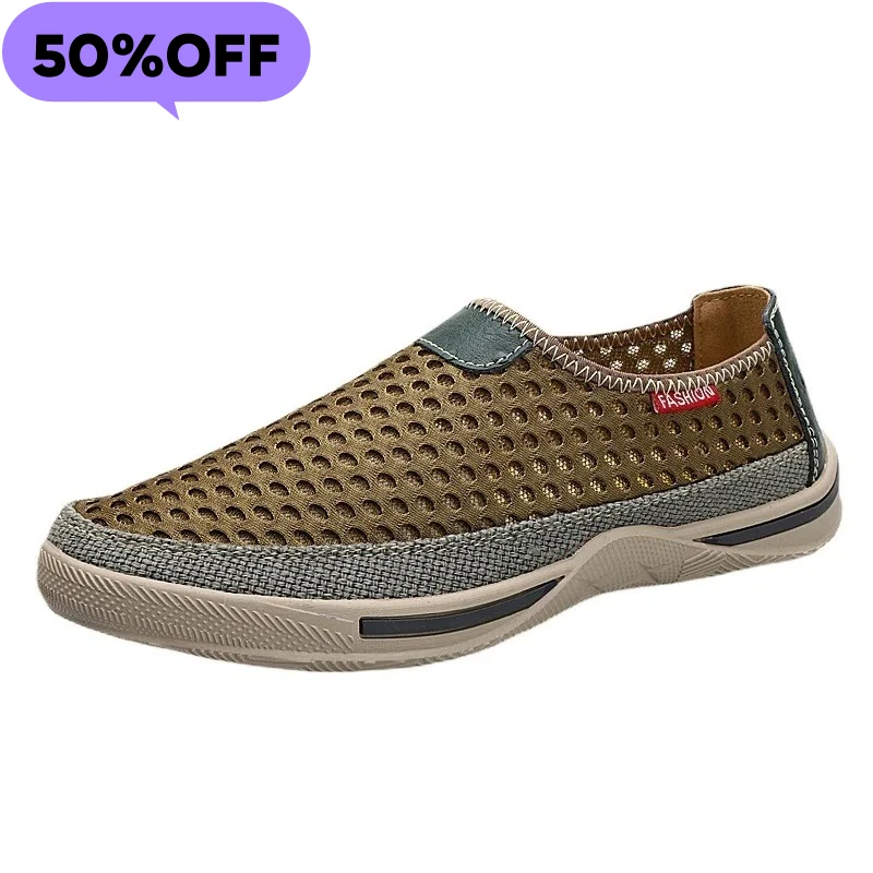 

2026 Outdoor Men Sneakers Mesh Casual Shoes Lightweight Mens Shoes Breathable Lightweight Walking Sneakers Zapatillas Hombre