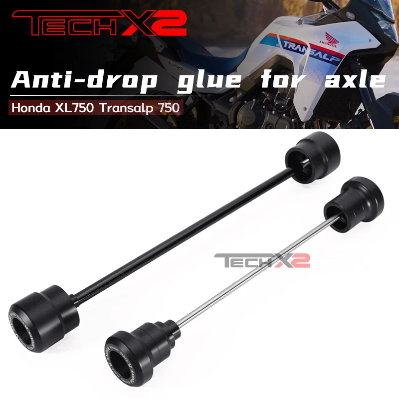 

Front Rear Axle Fork Wheel Crash Slider Swingarm Spools Stand For Honda XL750 Transalp 750 CRF1100L Africa Twin 1100 2020-2024