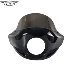 5 3/4' Headlight Fairing for Harley Sportster XL883 XL1200 Road King Electra Glide Dyna Low 2006-2011 Nightster 2007-2012