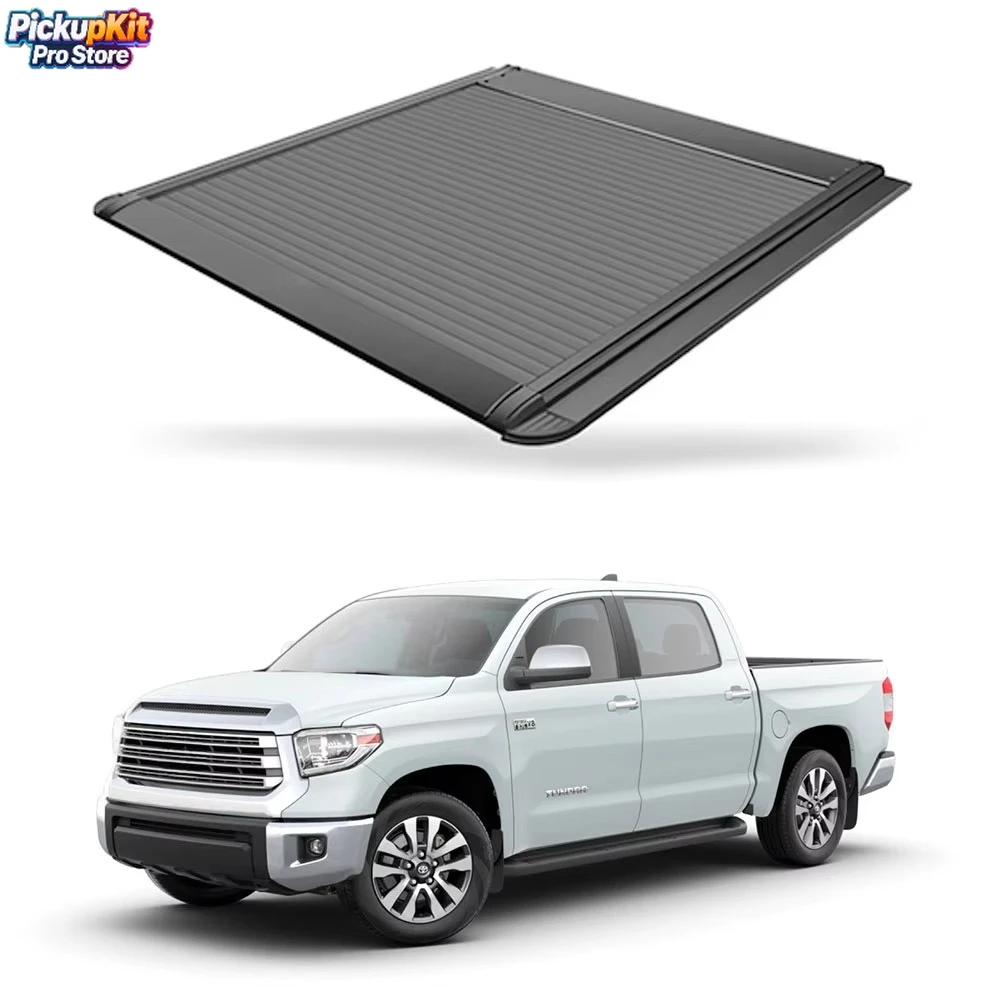 

Electric Retractable Aluminum Tonneau Cover - Off-road Waterproof for Tundra