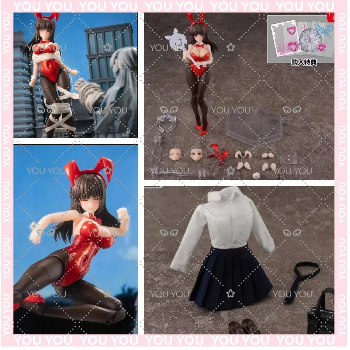 NUEVO EN STOCK 2026 Snail Shell Fantasy JK Bunny Girl RINA JK-01 RINa Figura de Acción 1/12 Modelo Coleccionable con Accesorios