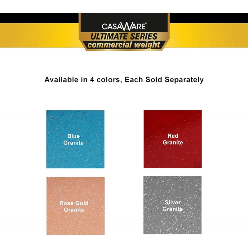 Blue 9 x 6 x 0.75-Inch Toaster Oven Ultimate Series Commercial Weight Ceramic Non-Stick Coating Baking Pan