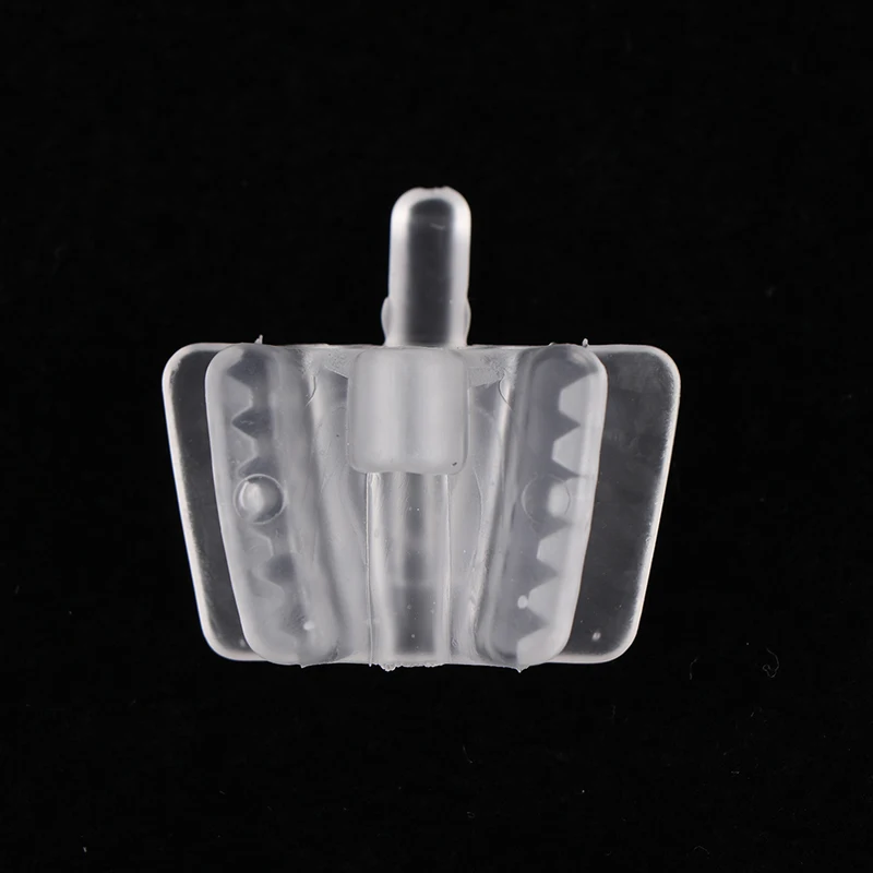 1pcs Dental Silicone Mouth Support Holding Saliva Ejector Suction Tip Occlusal Pad Mouth Opener Retractor Oral Hygiene Material