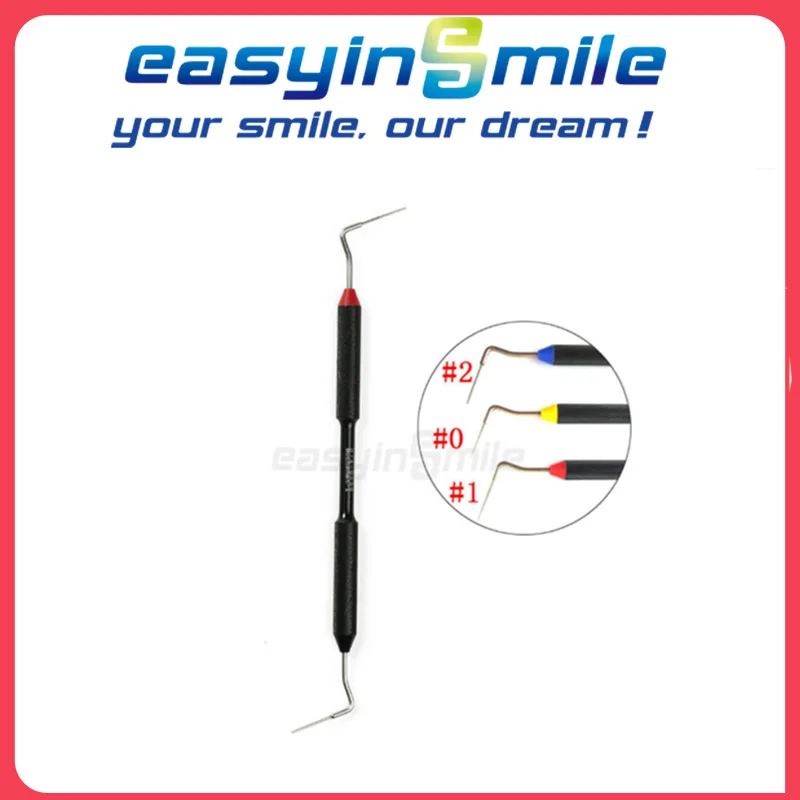 Easyinsmile 1pcs Dental Endo Buchanan Hand Plugger Tips Fill Instrument NITI Tip Obturation Kit Dentist Tools