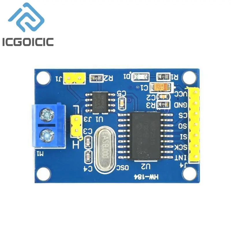 MCP2515 CAN Bus Module TJA1050 Receiver SPI For 51 MCU ARM Controller