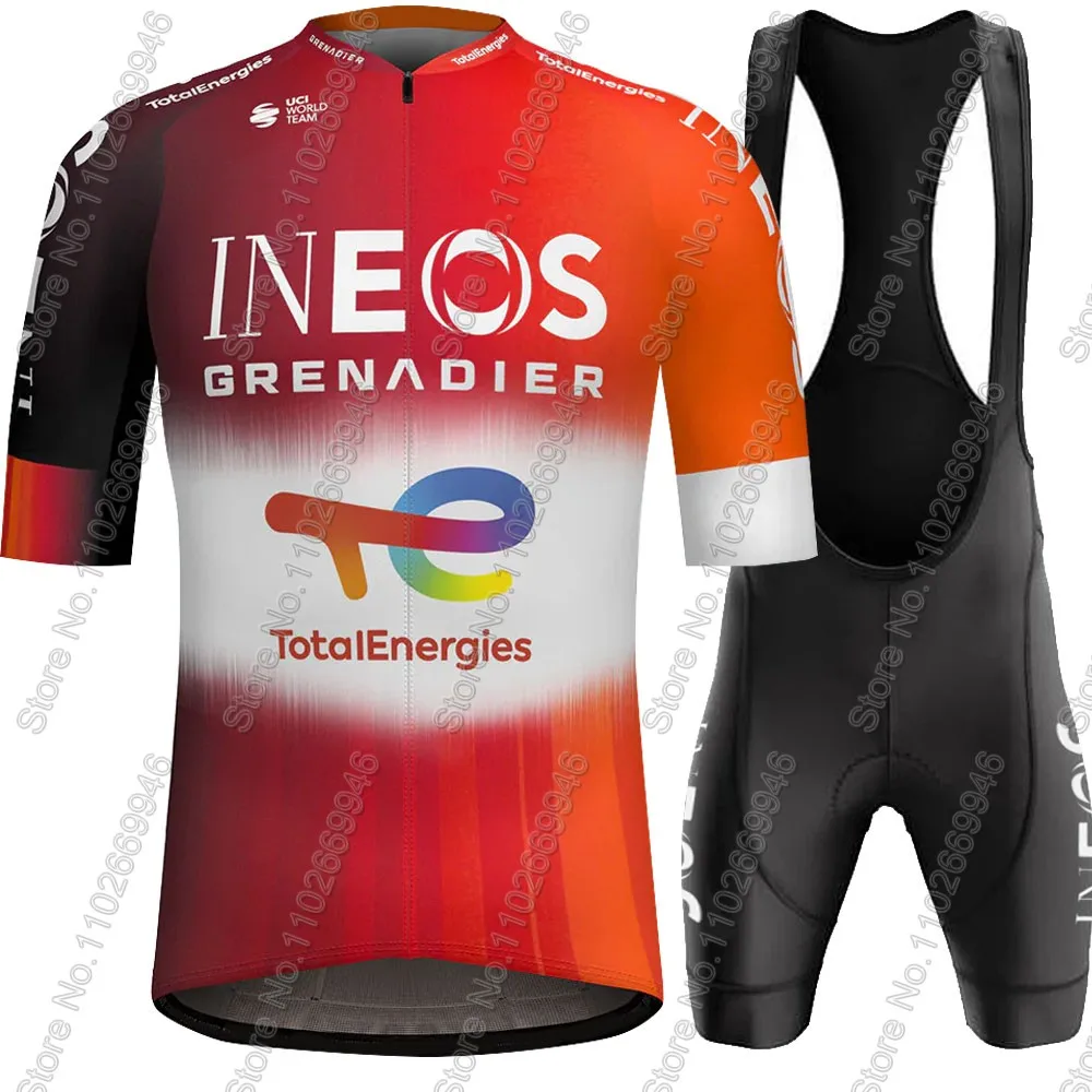 Ineos Grenadiers Team إيطاليا بطل 2025 الدراجات جيرسي مجموعة دراجة الملابس الطريق دراجة قمصان دعوى مريلة السراويل الجبلية Ropa مايوه #3