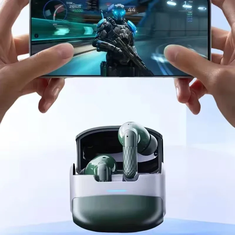 TWS Ohrhörer Drahtlose Bluetooth-Kopfhörer Musikspiel-Kopfhörer für IOS/Android/HarmonyOS Motion Headset mit Mikrofon Earohone