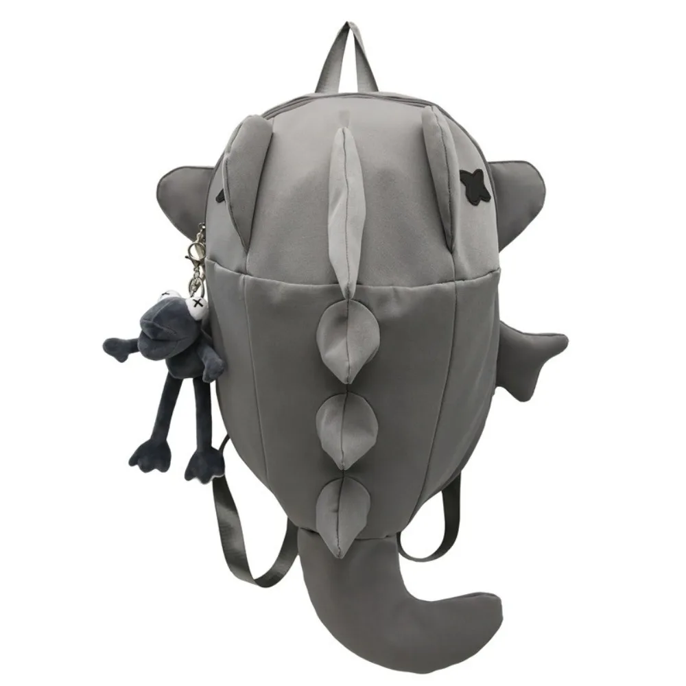 

Waterproof Trendy Shark Backpack Large Capacity Casual Travel Laptop Bag ins Multi-pocket College Students Schoolbag Teenagers