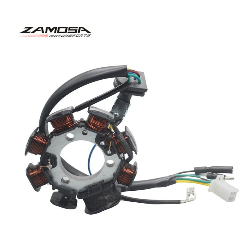 TITAN2000 XLR125 محرك دراجة نارية الكهربائية الجزء الثابت لفائف ل TITAN2000 XLR125 31120-KFC-901 8 القطب 00-01 قطع غيار المحرك #4