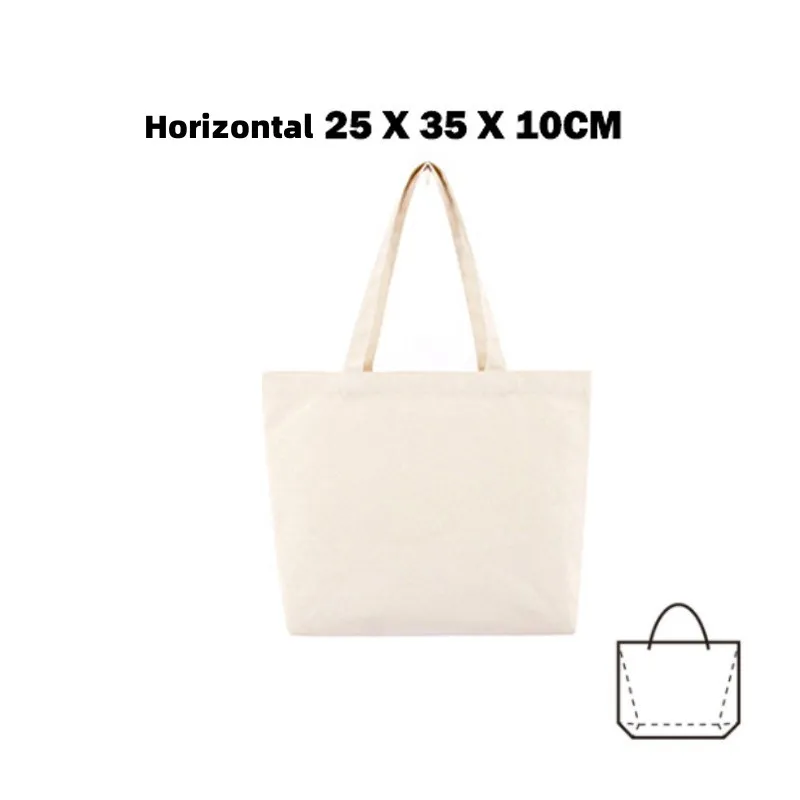 Eco-Friendly Women Canvas Bag Fashion Blank Shopping Bag Outerdoor Casual Shopperbag Student handbag Tote Shoulder Lady Bags