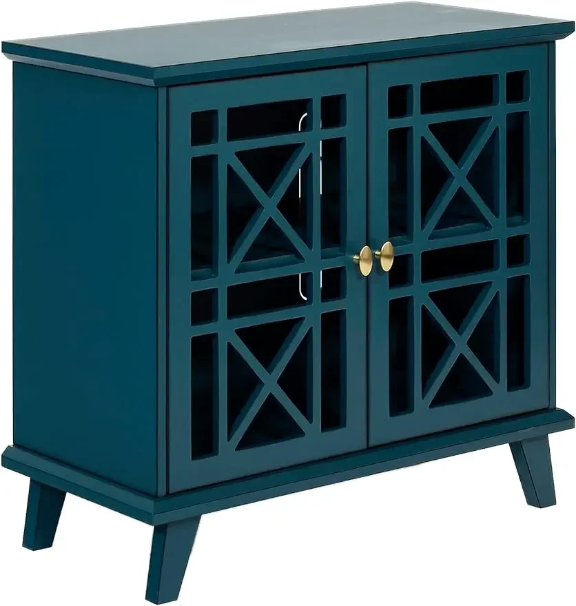 32 Inch Wood Kitchen Accent Buffet Sideboard Entryway Serving Storage Cabinet with Doors Dining Room Console Living Room